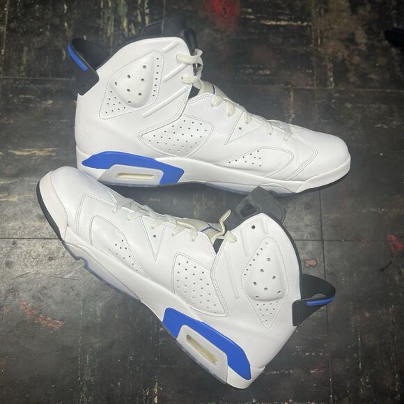 Nike Air Jordan 6 Retro “Sport Blue” 2014 Sz 15 VTG OG RARE CLEAN MJ - Picture 3 of 7